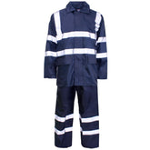 Supertouch Polyester/PVC Reflective Rainsuit - I Want Workwear