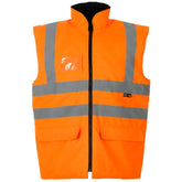 Supertouch Hi Vis Orange Interactive Bodywarmer - I Want Workwear