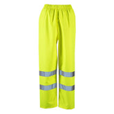 Ladies Hi Vis Yellow Dua Over-Trouser - I Want Workwear