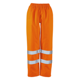 Ladies Hi Vis Orange Dua Over-Trouser - I Want Workwear