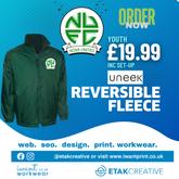 Nova United Reversible Fleece - I Want Workwear