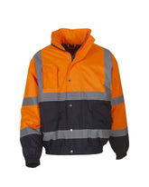 YOKO HI-VIS TWO TONE BOMBER JACKET - I Want Workwear