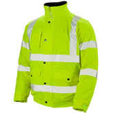 Stormflex® Hi Vis Yellow PU Bomber Jacket - I Want Workwear