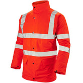 Stormflex® Hi Vis Orange PU Padded Parka - I Want Workwear