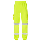 Supertouch Hi Vis Yellow Jogging Bottoms - I Want Workwear