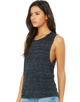 Bella Womens Flowy Scoop Muscle Tank