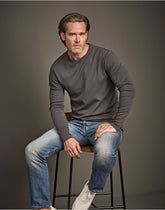 Tee Jays Mens Long Sleeve Interlock Tee