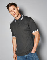 Kustom Kit Mens Tipped Collar Polo