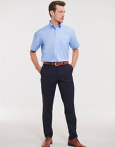 Russell Collection Mens SS NonIron Shirt