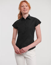 Russell Collection Lady SS Stretch Shirt