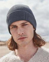 Beechfield Organic Cotton Patch Beanie