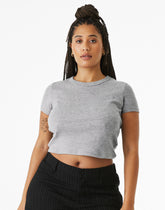 Bella Women's Micro Rib Baby Tee