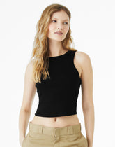 Bella Women's Micro Rib Racer Tank