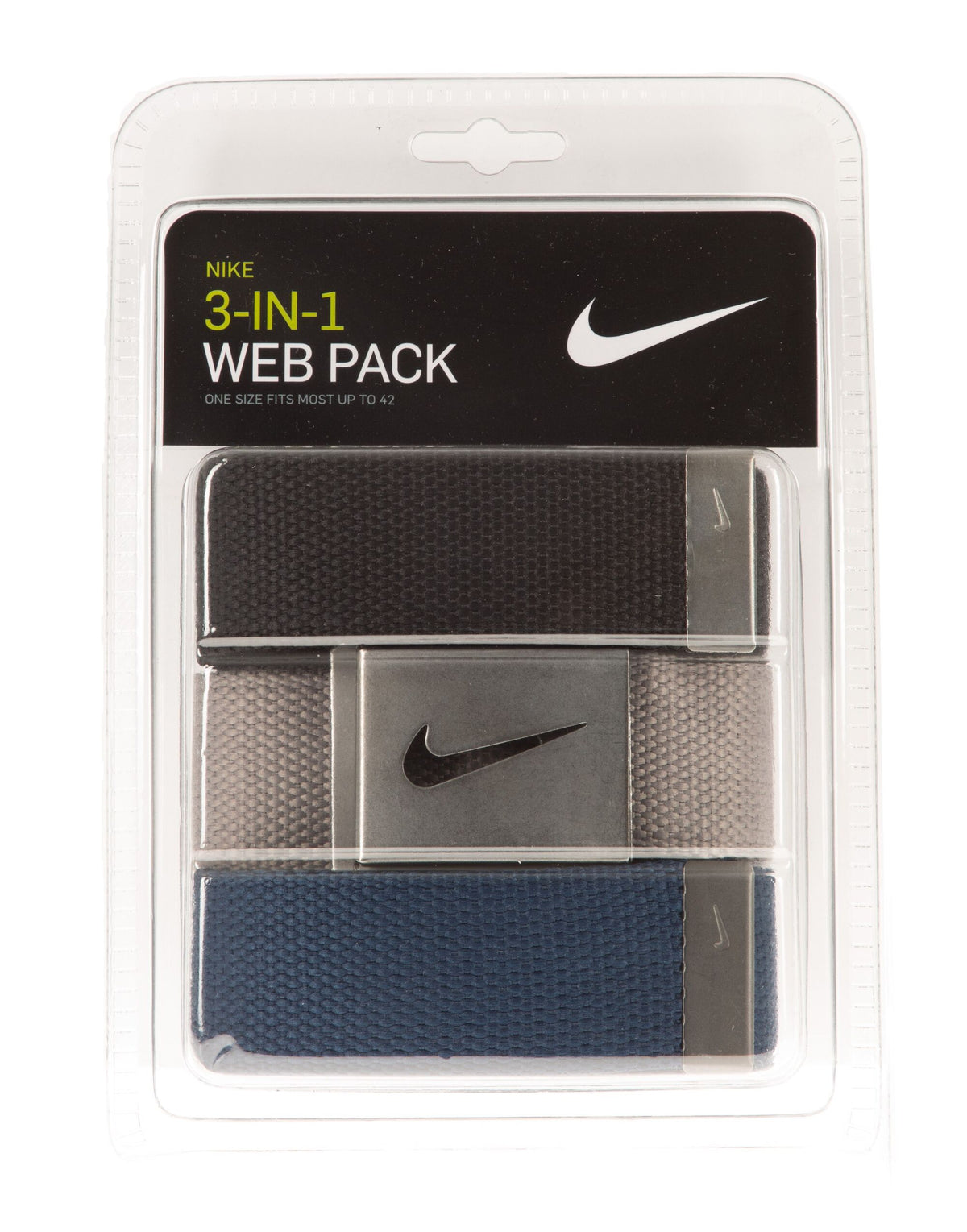 Nike 3 Web Pack Adult's Belts Unisex