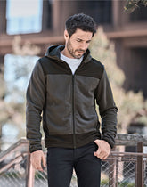 TeeJays Mens Mountain Hooded Fleece