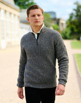 Regatta Soloman ZipNeck Knitted Pullover