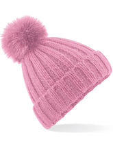 Beechfield Verbier Fur Pop Pom Beanie