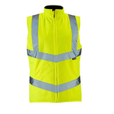 Ladies Hi Vis Yellow Anjali Body Warmer - I Want Workwear