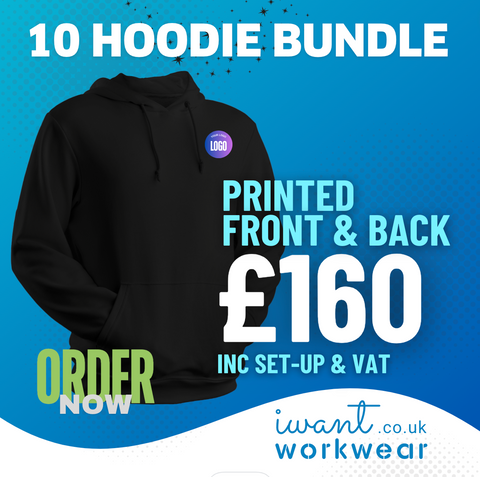 Branded Hoodie Bundle - I Want Workwear