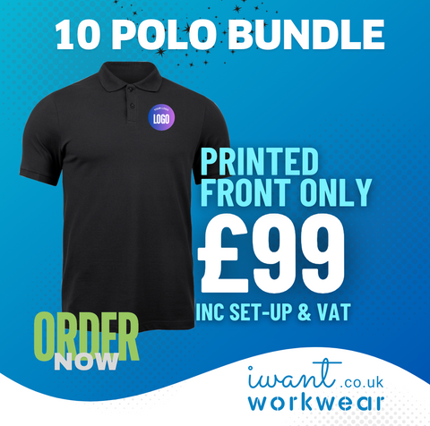 Branded Polo Bundle - I Want Workwear