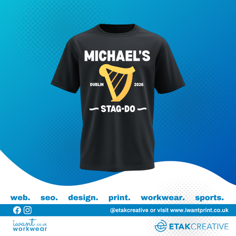 Custom Stag Party T-Shirts - I Want Workwear