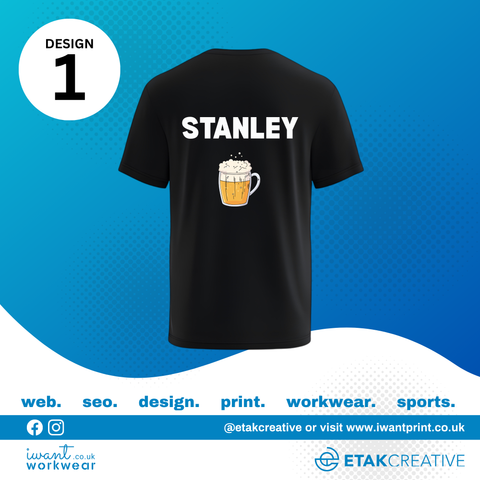 Custom Stag Party T-Shirts - I Want Workwear