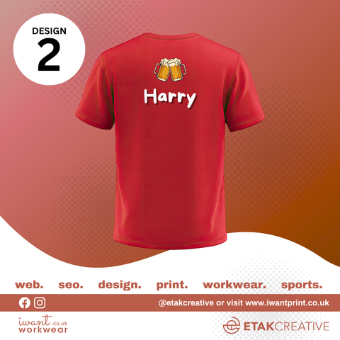 Custom Stag Party T-Shirts - I Want Workwear