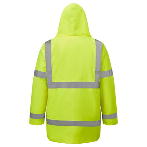 Supertouch Hi Vis Yellow Standard Parka - I Want Workwear