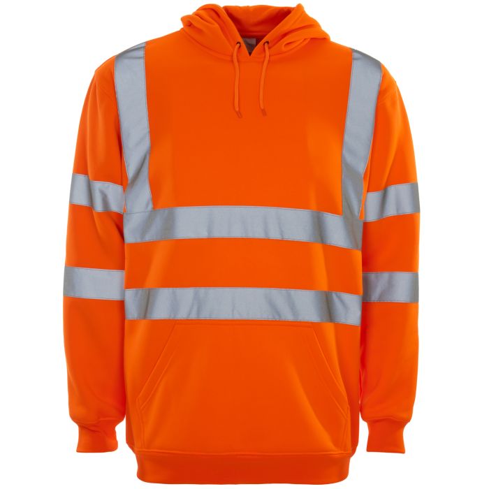 Supertouch Hi Vis Orange Hooded Sweatshirt - I Want Workwear