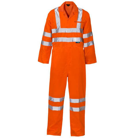 Supertouch Hi Vis Orange Coverall - I Want Workwear
