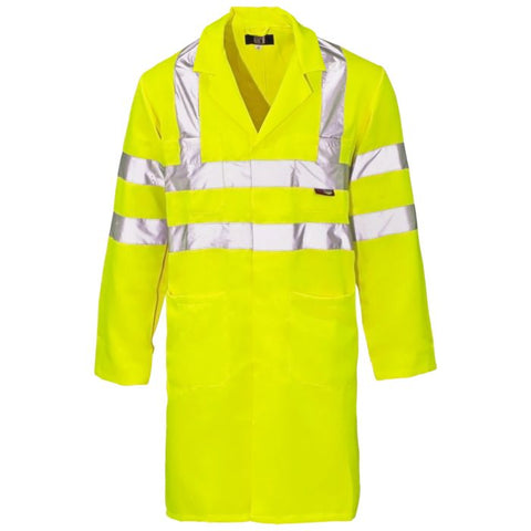 Supertouch Hi Vis Yellow Coat - I Want Workwear