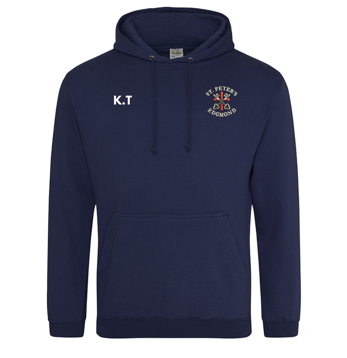 St Peter's Classic Hoodie Navy - Kids - I Want Workwear