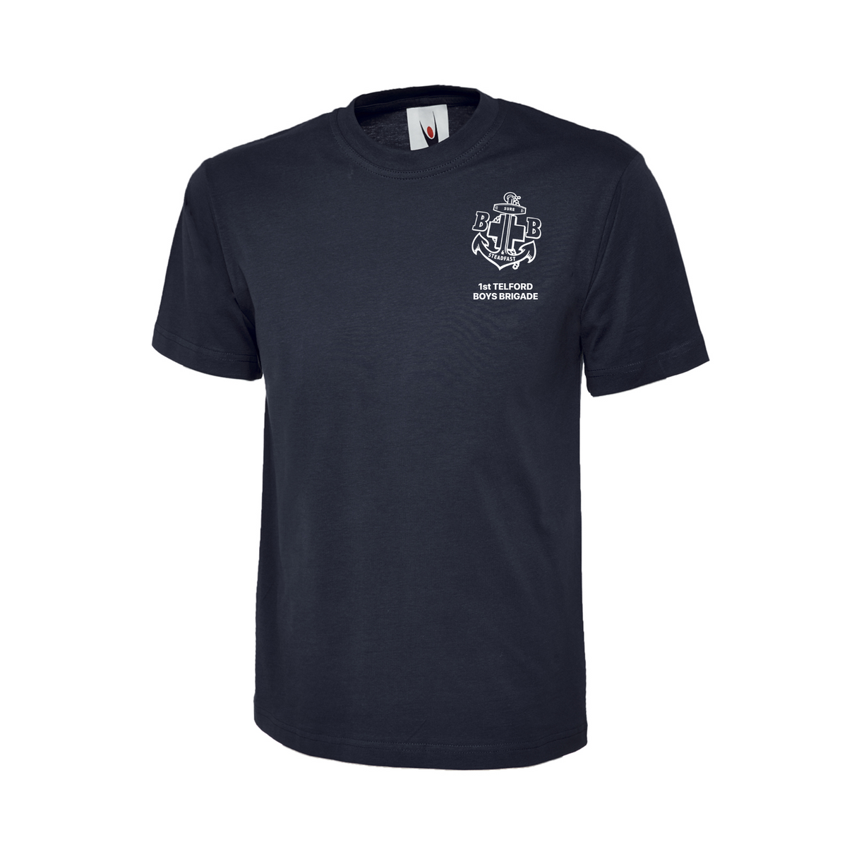 Navy - 1st Telford Boys Brigade T-Shirt - I Want Workwear