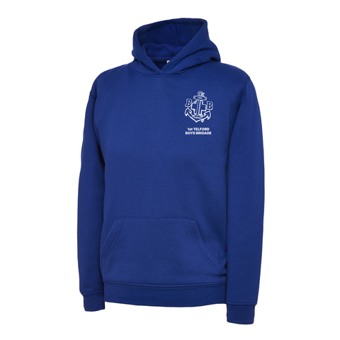 Royal Blue - 1st Telford Boys Brigade Hoodie - I Want Workwear