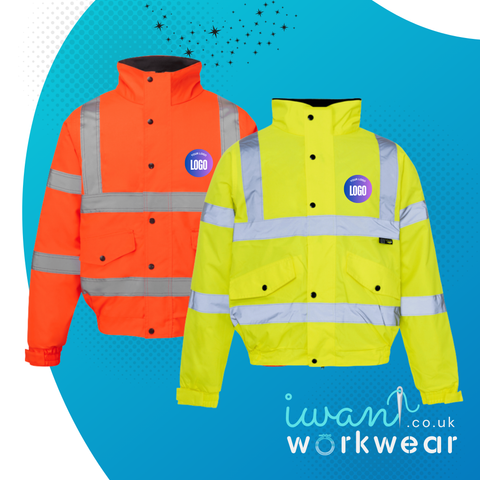 Branded Hi-Vis Jacket - I Want Workwear