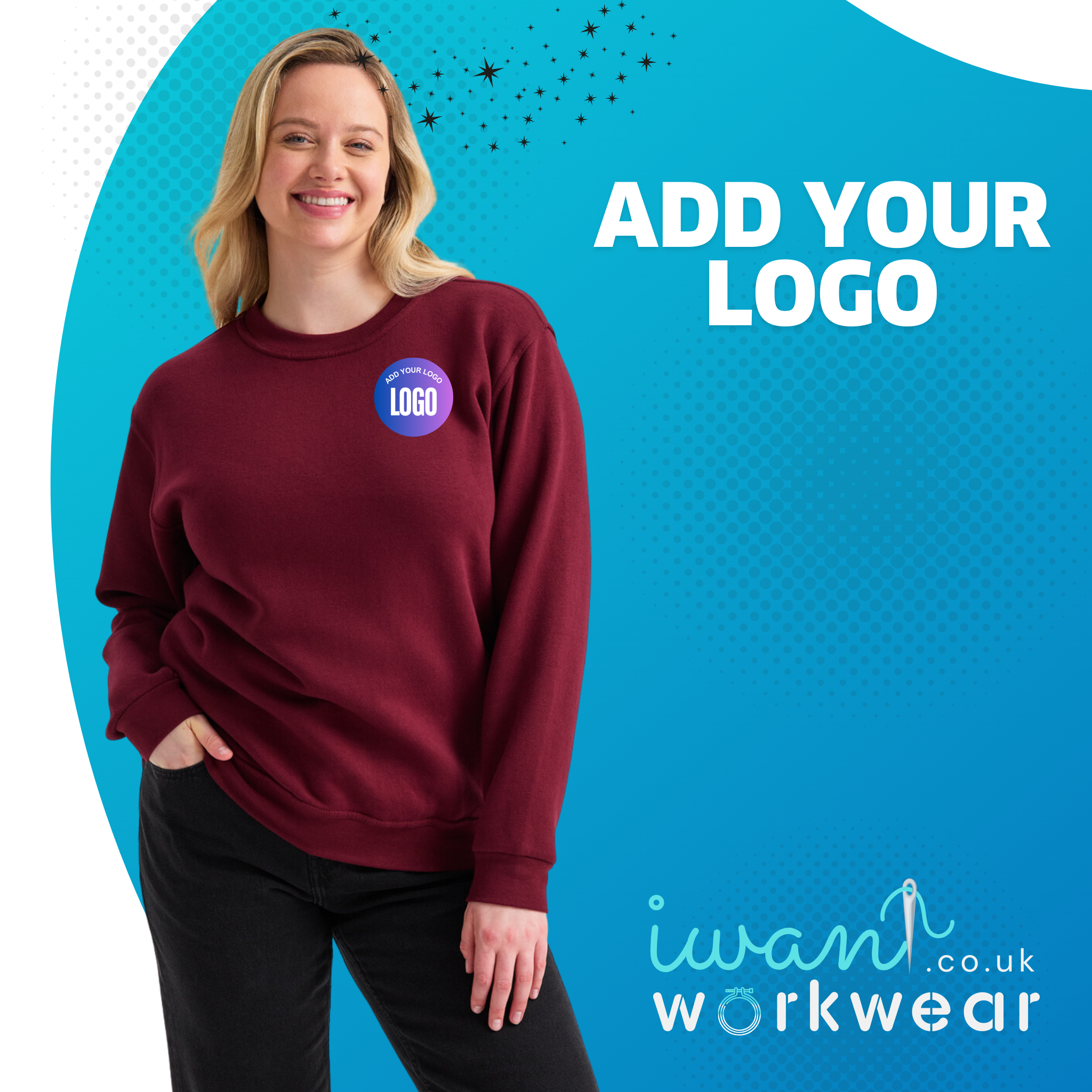 Branded Sweater - I Want Workwear