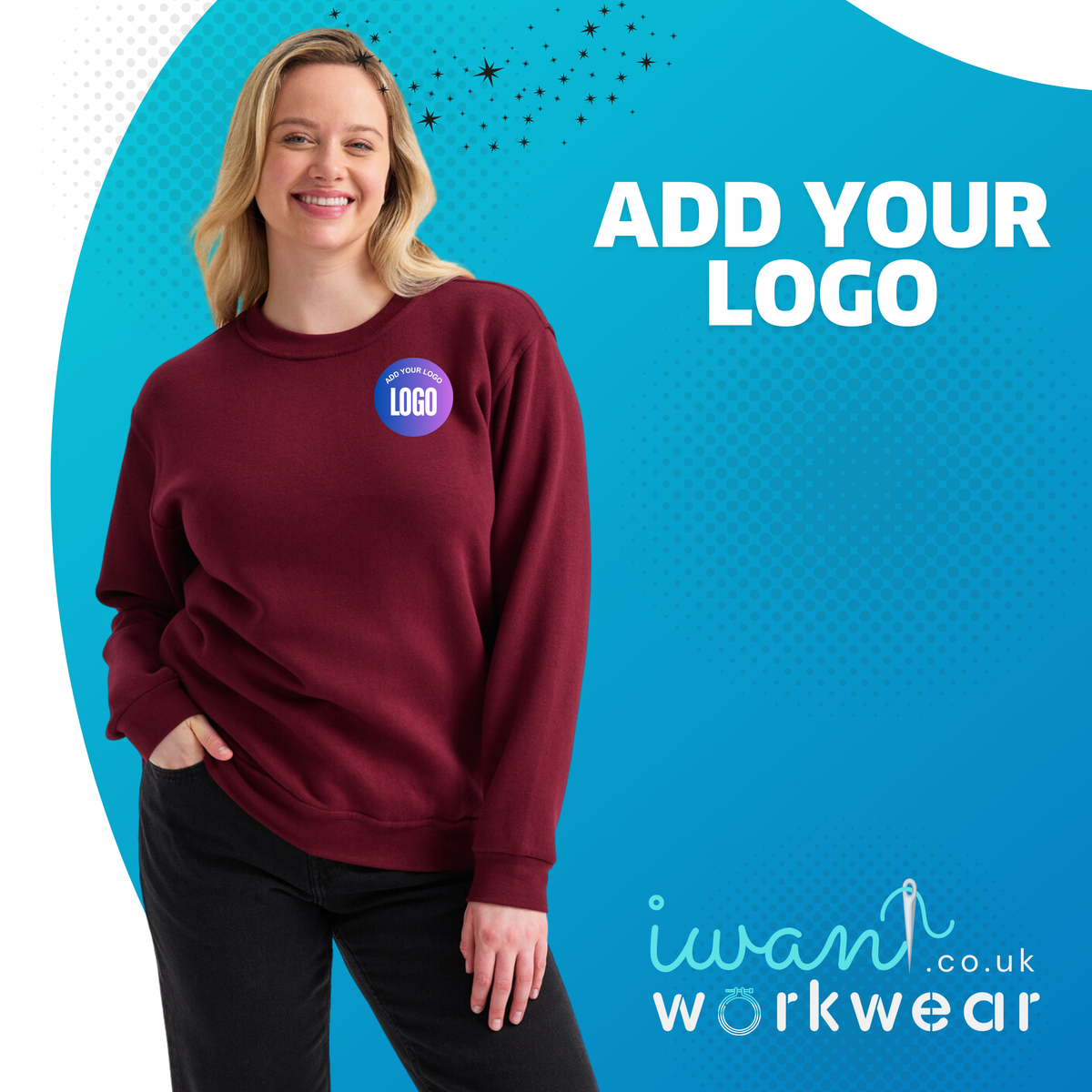 Branded Sweater - I Want Workwear