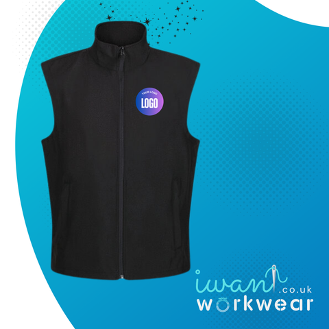 Branded Softshell Body Warmer - I Want Workwear