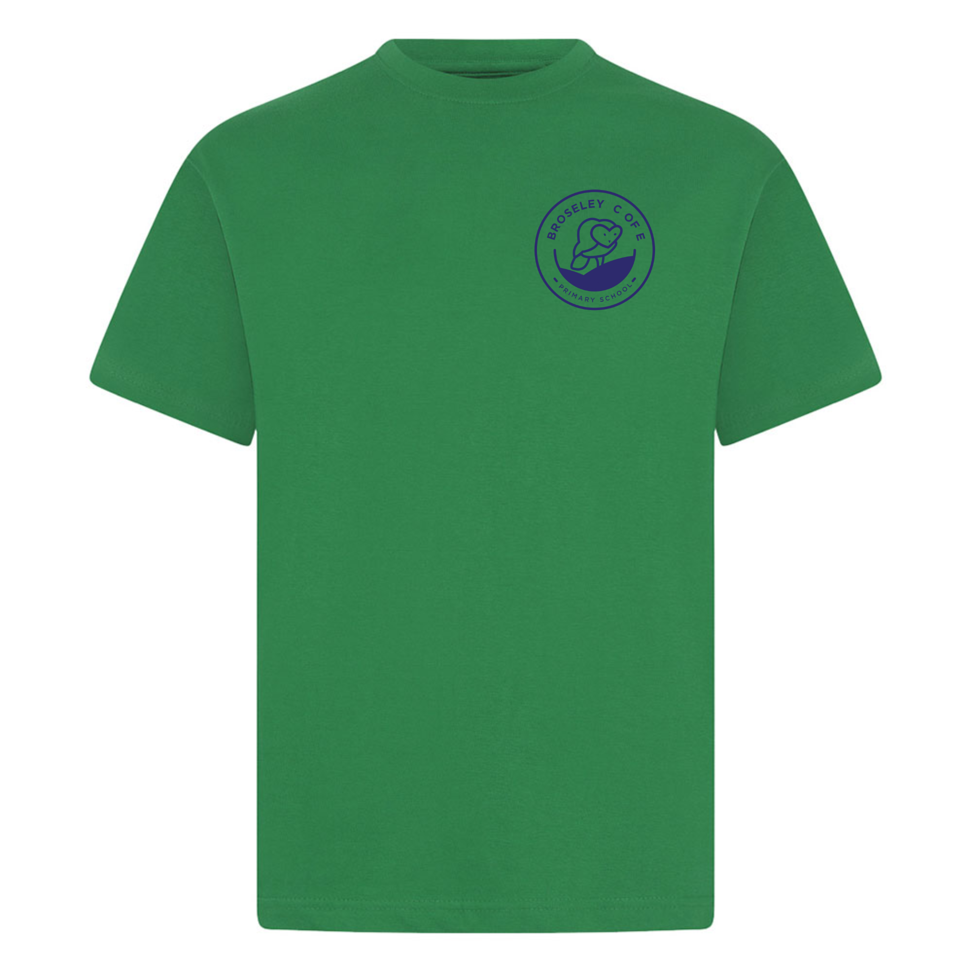 Broseley CE Primary School Emerald PE Shirt - Childs - I Want Workwear