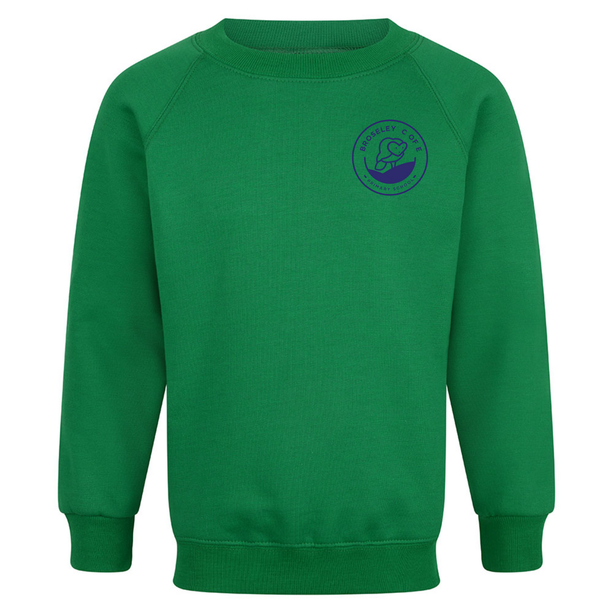 Broseley CE Primary School Sweatshirt Adults - I Want Workwear