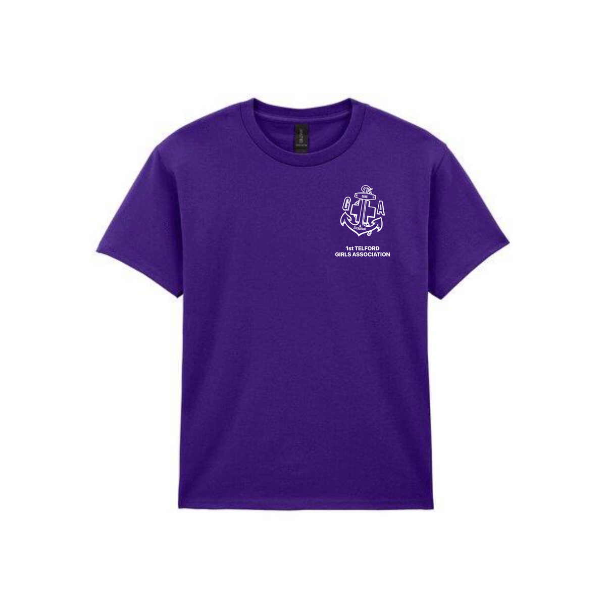 Purple - 1st Telford Girls Association T-Shirt - I Want Workwear