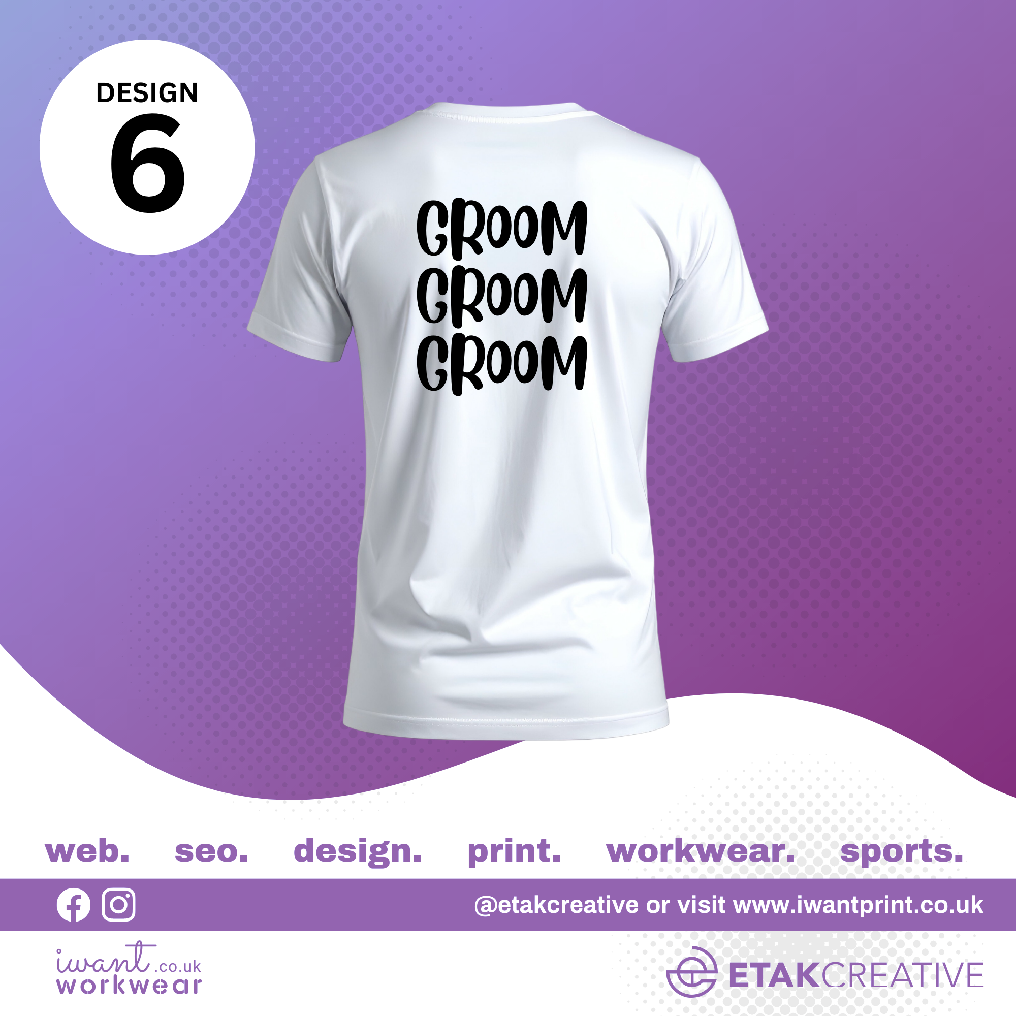 Custom Stag Party T-Shirts - I Want Workwear