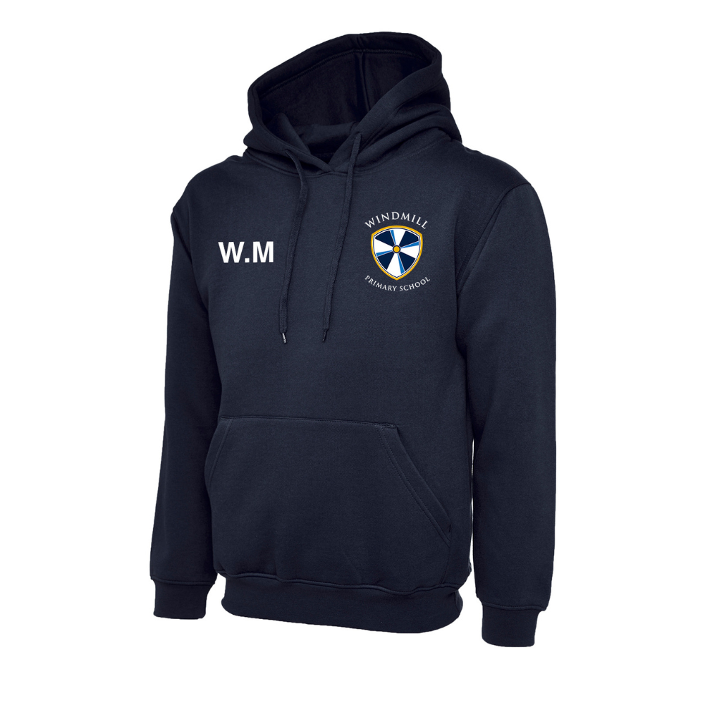 Windmill Primary School Classic Hoodie Navy - Kids