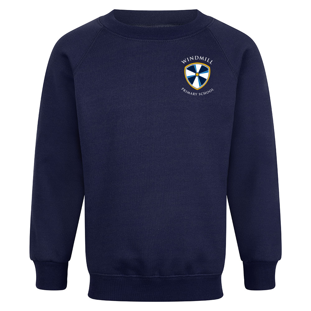Windmill Primary School Sweatshirt Adults