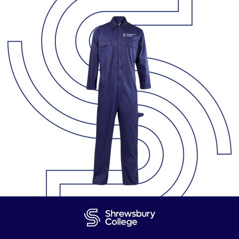 Shrewsbury College Coveralls - Navy