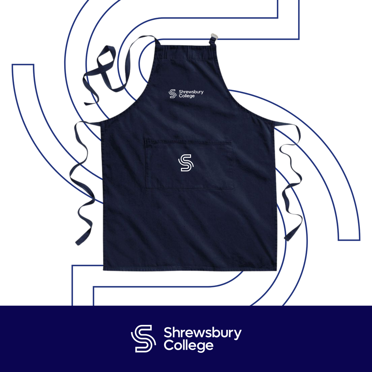 Shrewsbury College Cotton Adult Apron