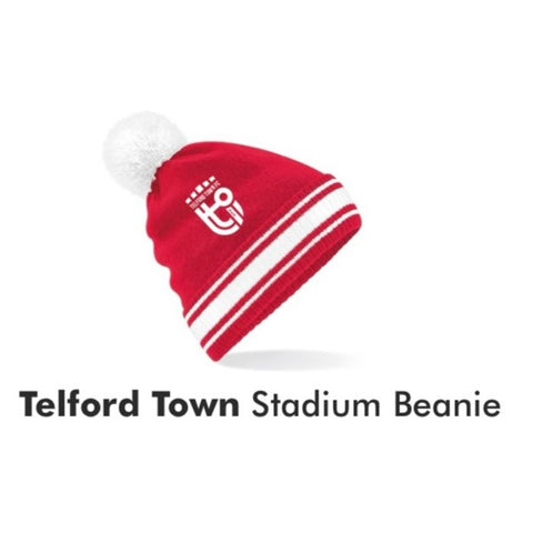 Telford Town FC Stadium Beanie - I Want Workwear