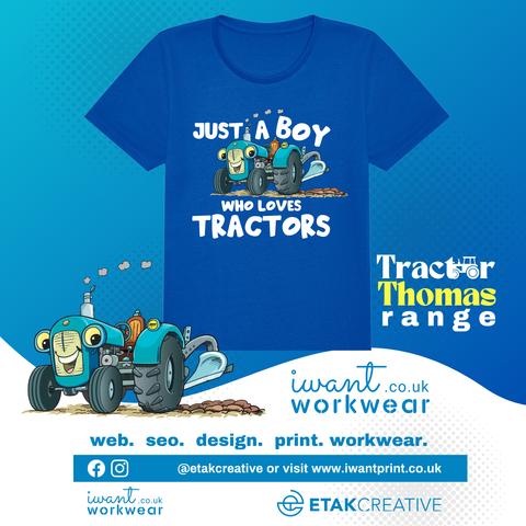 Tractor Thomas - Just a Boy - Classic Tractor