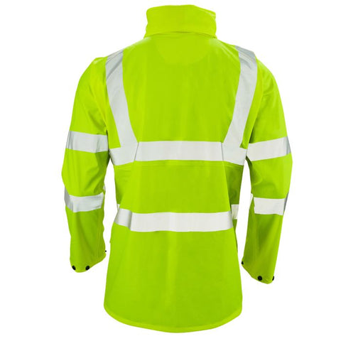 Stormflex® Hi Vis Yellow PU Jacket - I Want Workwear