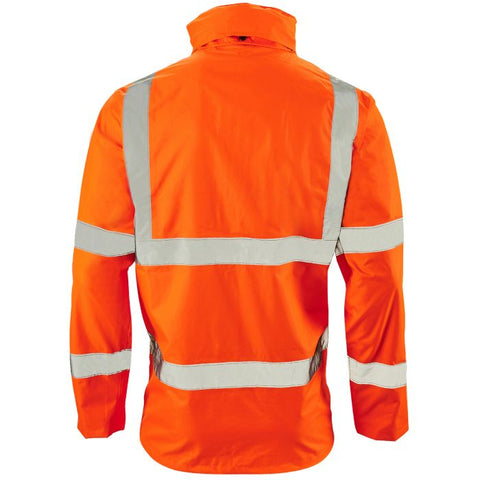 Supertouch Hi Vis Orange Breathable Jacket - I Want Workwear